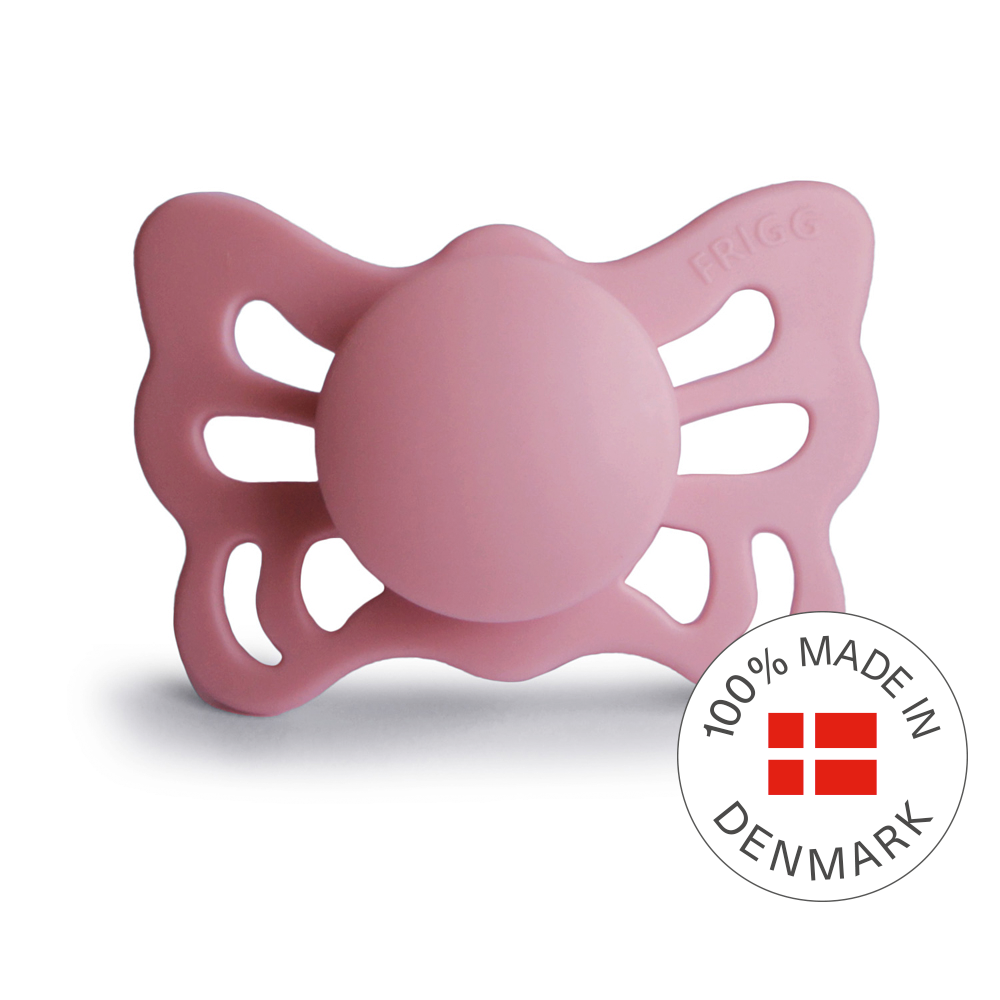 FRIGG Butterfly Anatomical Silicone Baby Pacifier Cedar