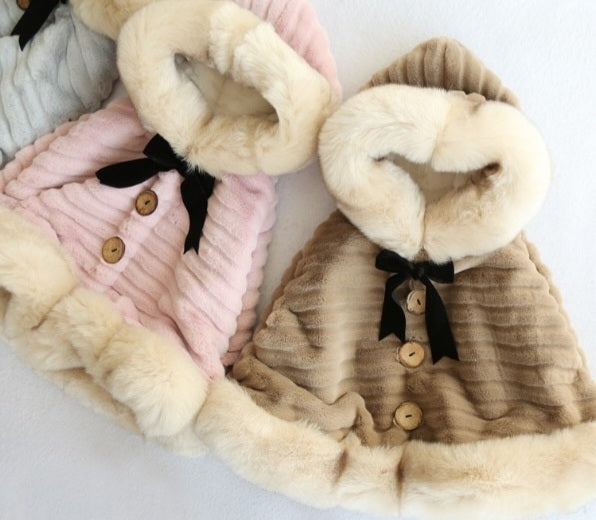 Faux fur coat