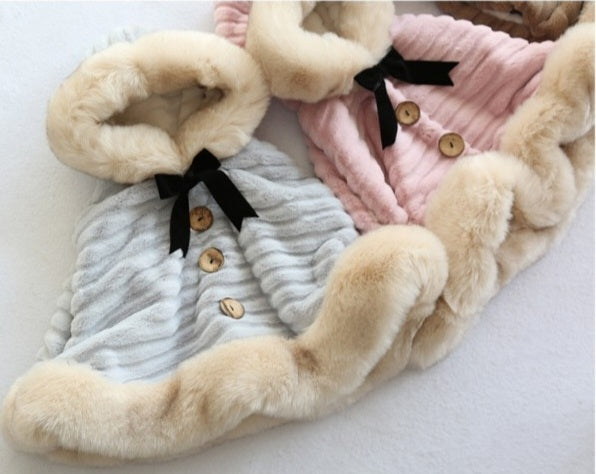 Faux fur coat