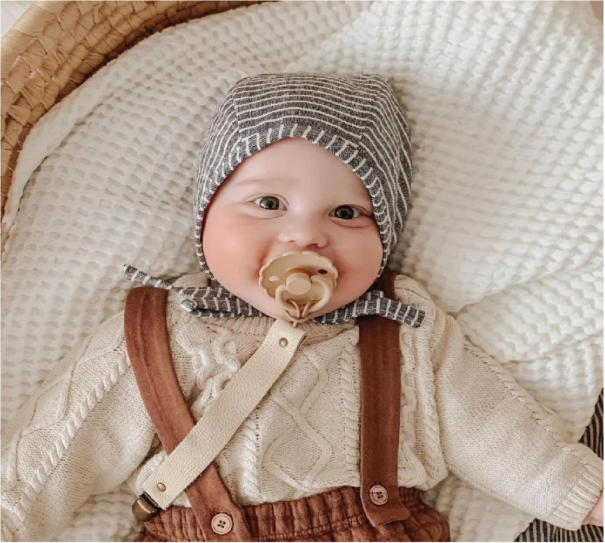 Leather Pacifier Clips