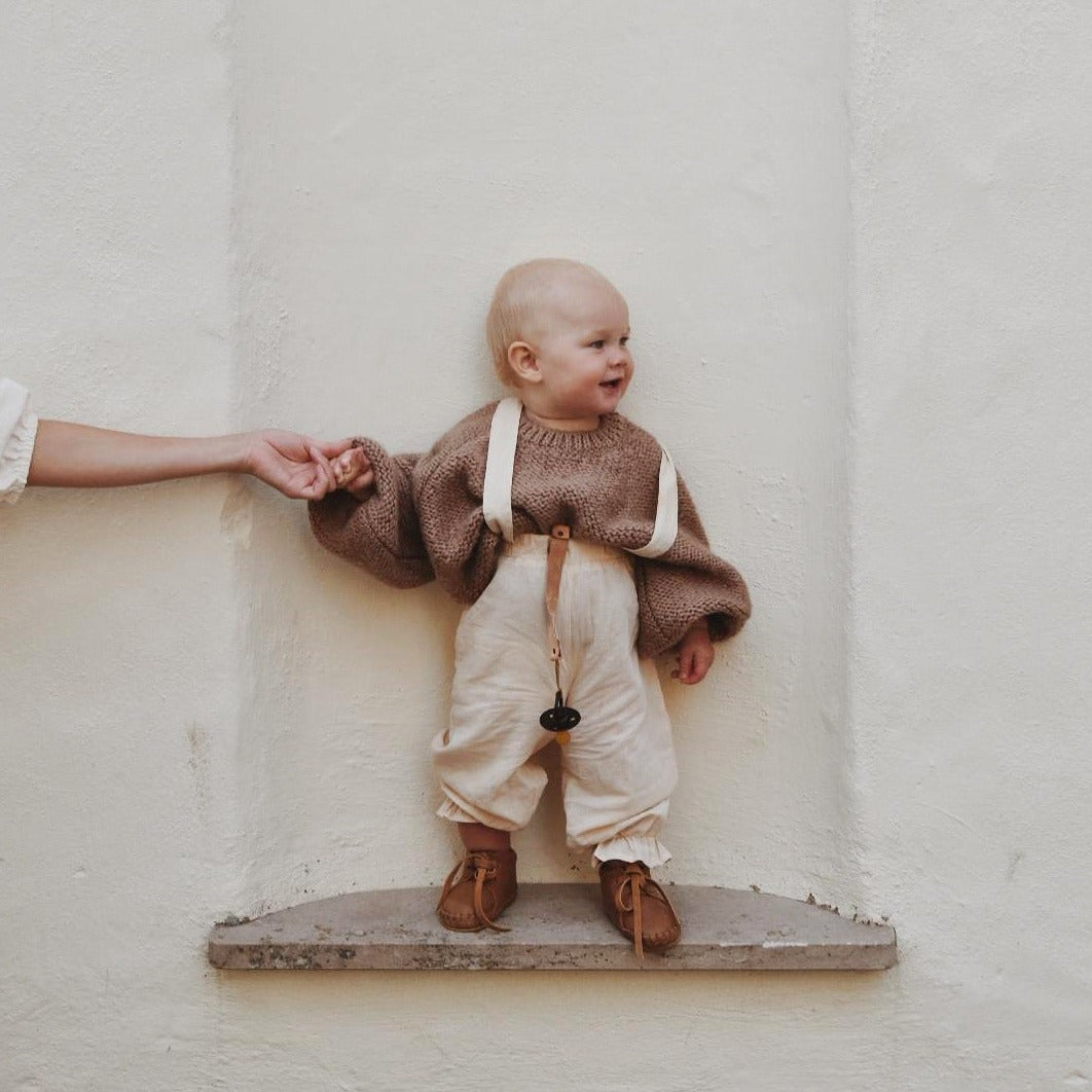 Leather Pacifier Clips