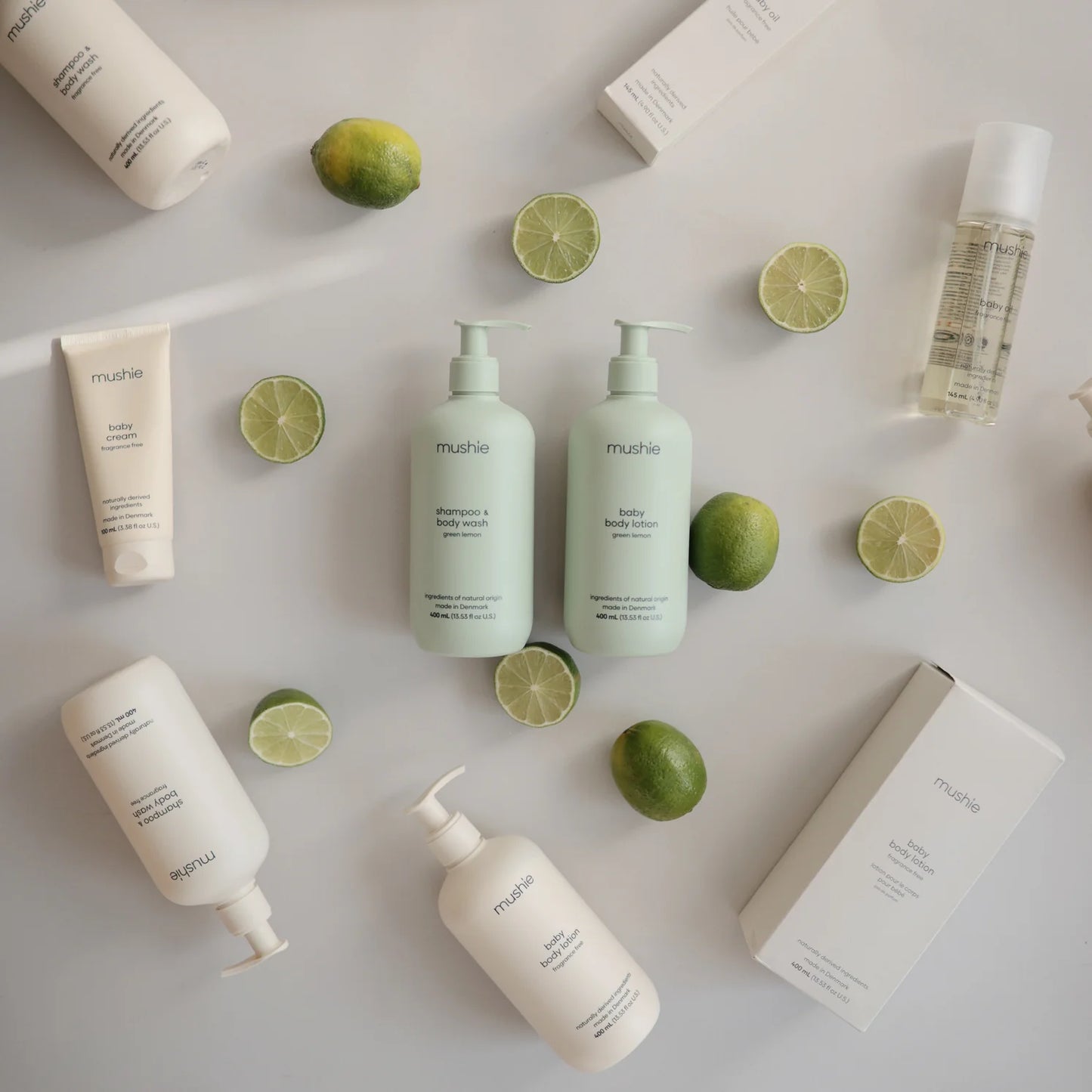 Baby Shampoo & Body Wash (Green Lemon)