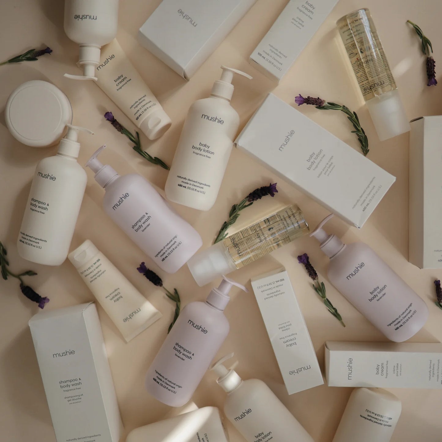 Mushie Baby Shampoo & Body Wash Lavender