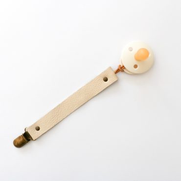 Leather Pacifier Clips
