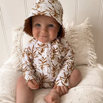 Swimmer & Hat Set - Woodlands