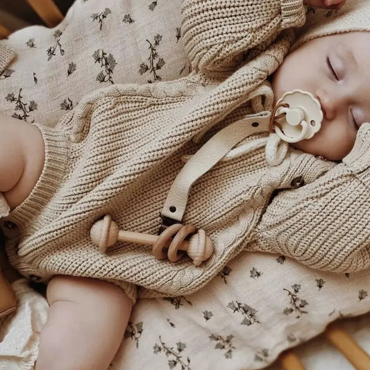Leather Pacifier Clips